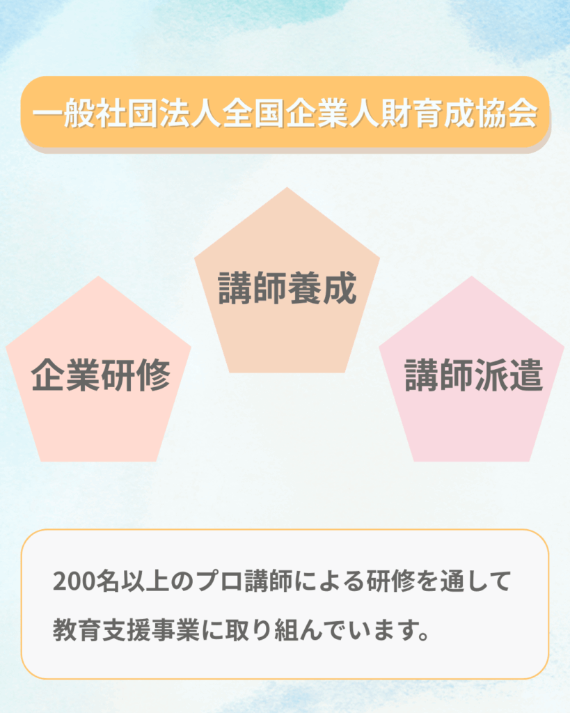 採用サイト公開:一般社団法人全国企業人財育成協会の事業内容