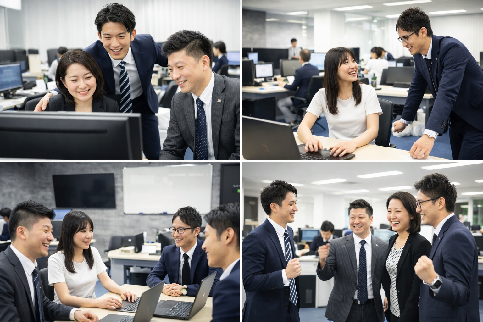 活気ある社内の様子